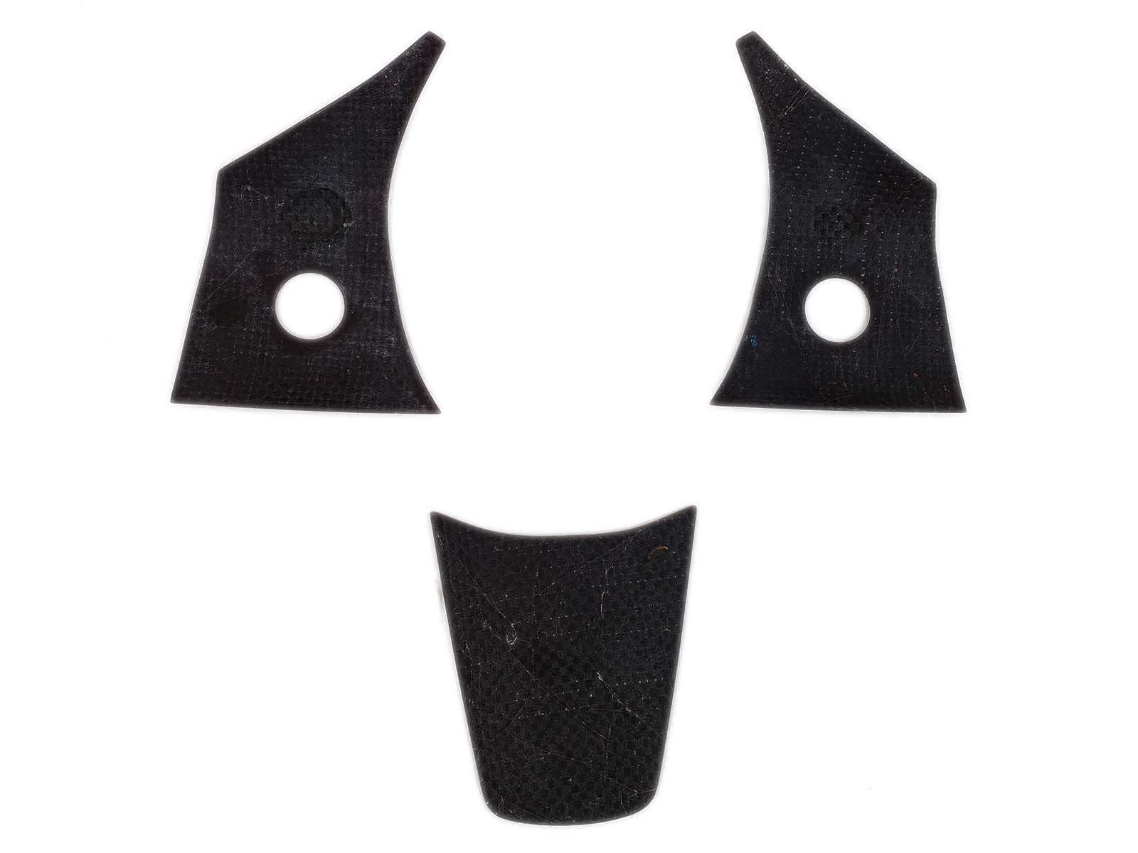 Model 3/Y: Real Carbon Fiber Steering Wheel Trim Set (3 pcs) - Torque Alliance