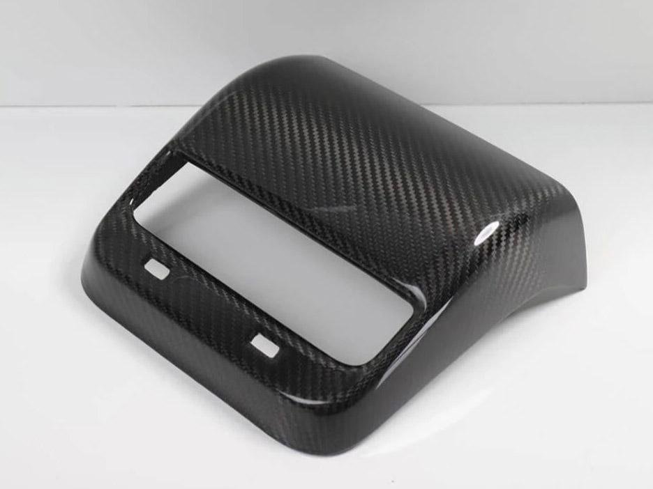 Model 3&Y: Rear Seat AirCo Outlet Trim (Genuine Carbon Fiber Collection) - Torque Alliance