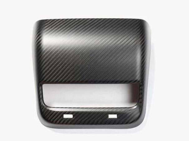 Model 3&Y: Rear Seat AirCo Outlet Trim (Genuine Carbon Fiber Collection) - Torque Alliance