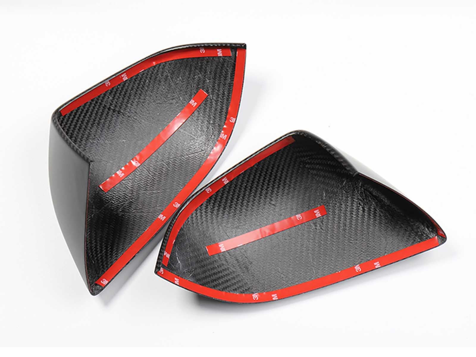 Model 3&Y: Rearview Mirror Covers (Genuine Carbon Fiber Collection) - Torque Alliance