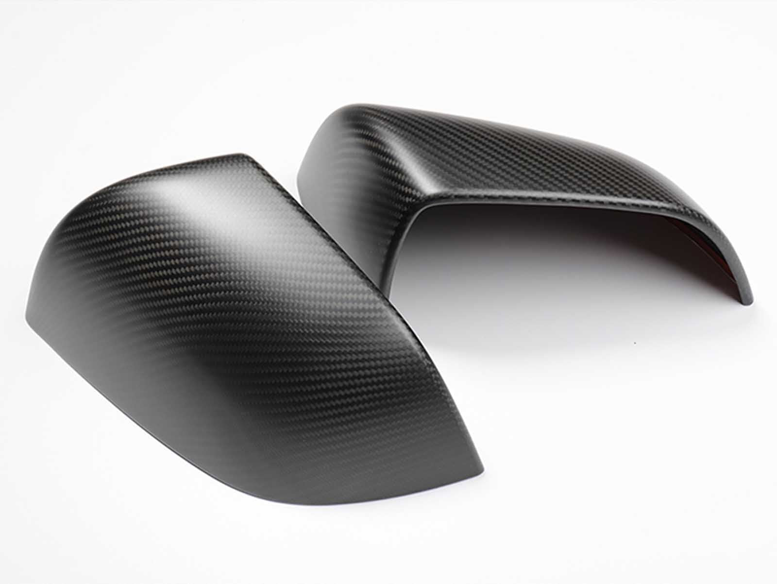 Model 3&Y: Rearview Mirror Covers (Genuine Carbon Fiber Collection) - Torque Alliance