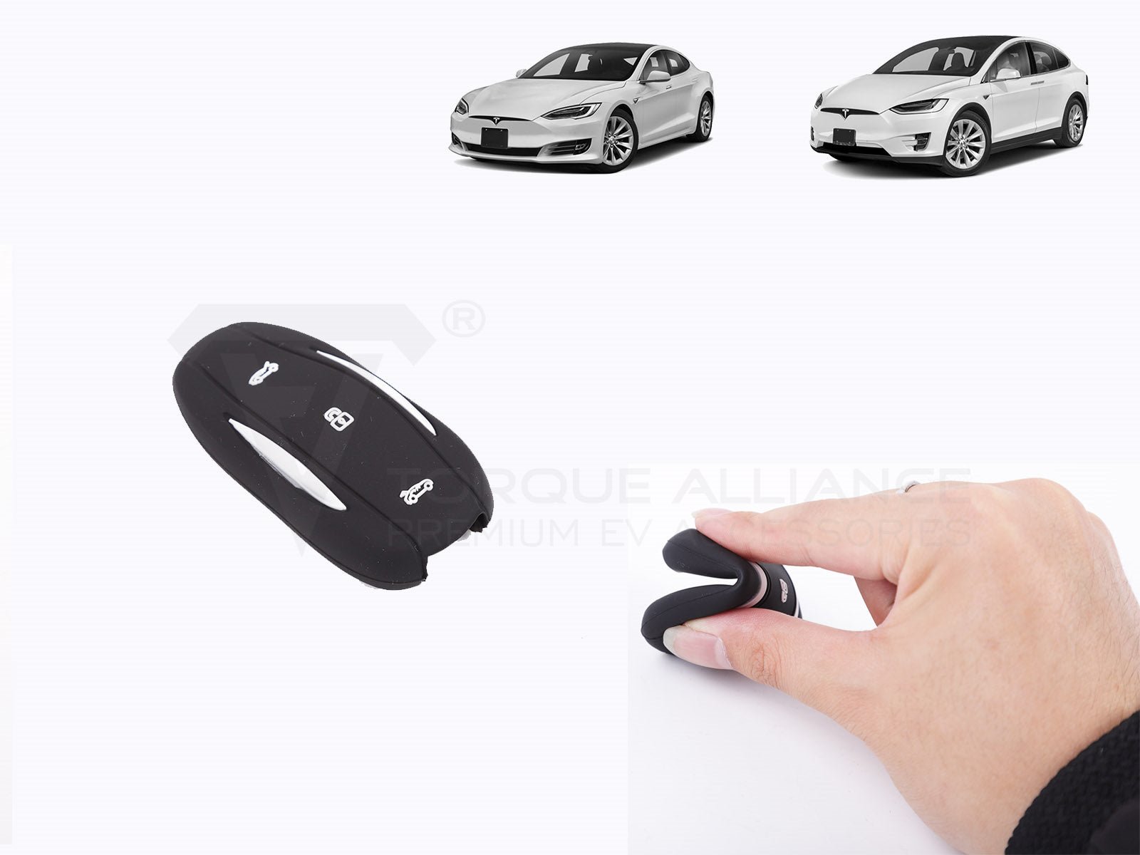 Model S/X: Key Fob Holder (Silicone) - Torque Alliance