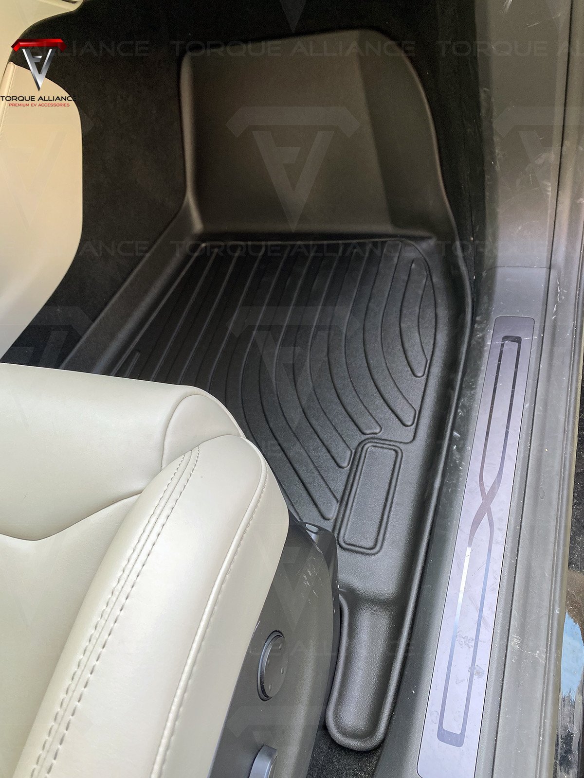 Model X: All-weather Interior Floor Mats (TPO, 3 Pieces) - Torque Alliance