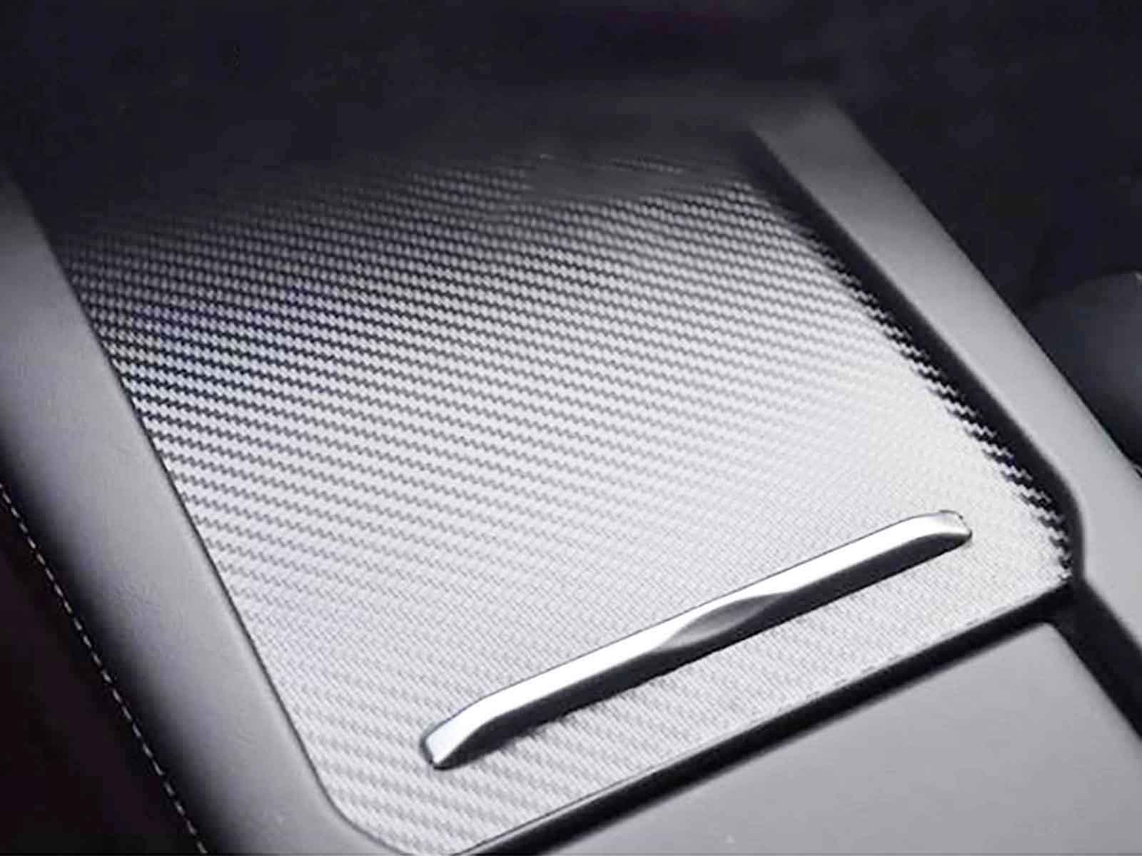 Model X/S: Middle Console Wrap (Carbon Look) - Torque Alliance