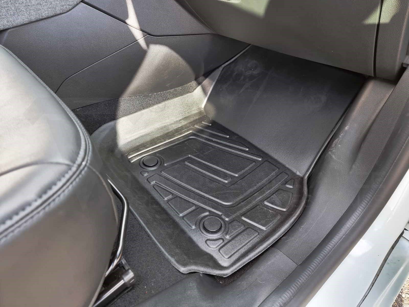 Renault Zoe: All Weather Interior Floor Mats (Premium Recyclable Rubber) - Torque Alliance