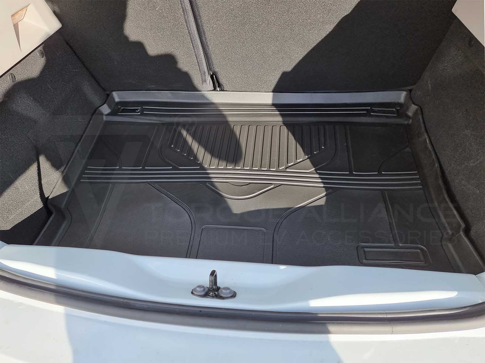 Renault Zoe: Trunk Mat, Boot Liner (Premium Recyclable Rubber) - Torque Alliance