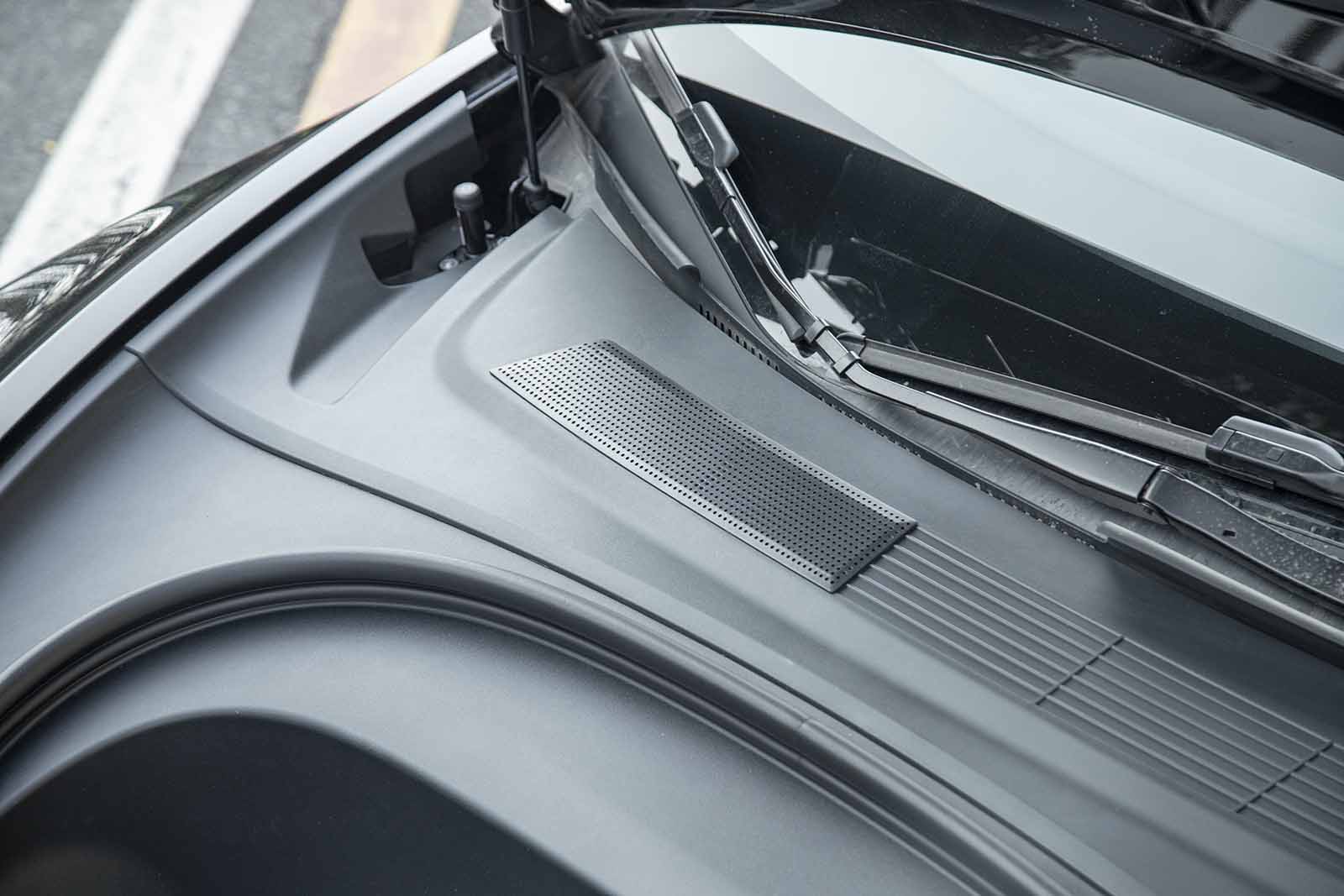 Tesla Model 3 (2024 Highland): Air Inlet Vent Grille Cover, Airco Inlet Protector - Left Hand Drive - Torque Alliance