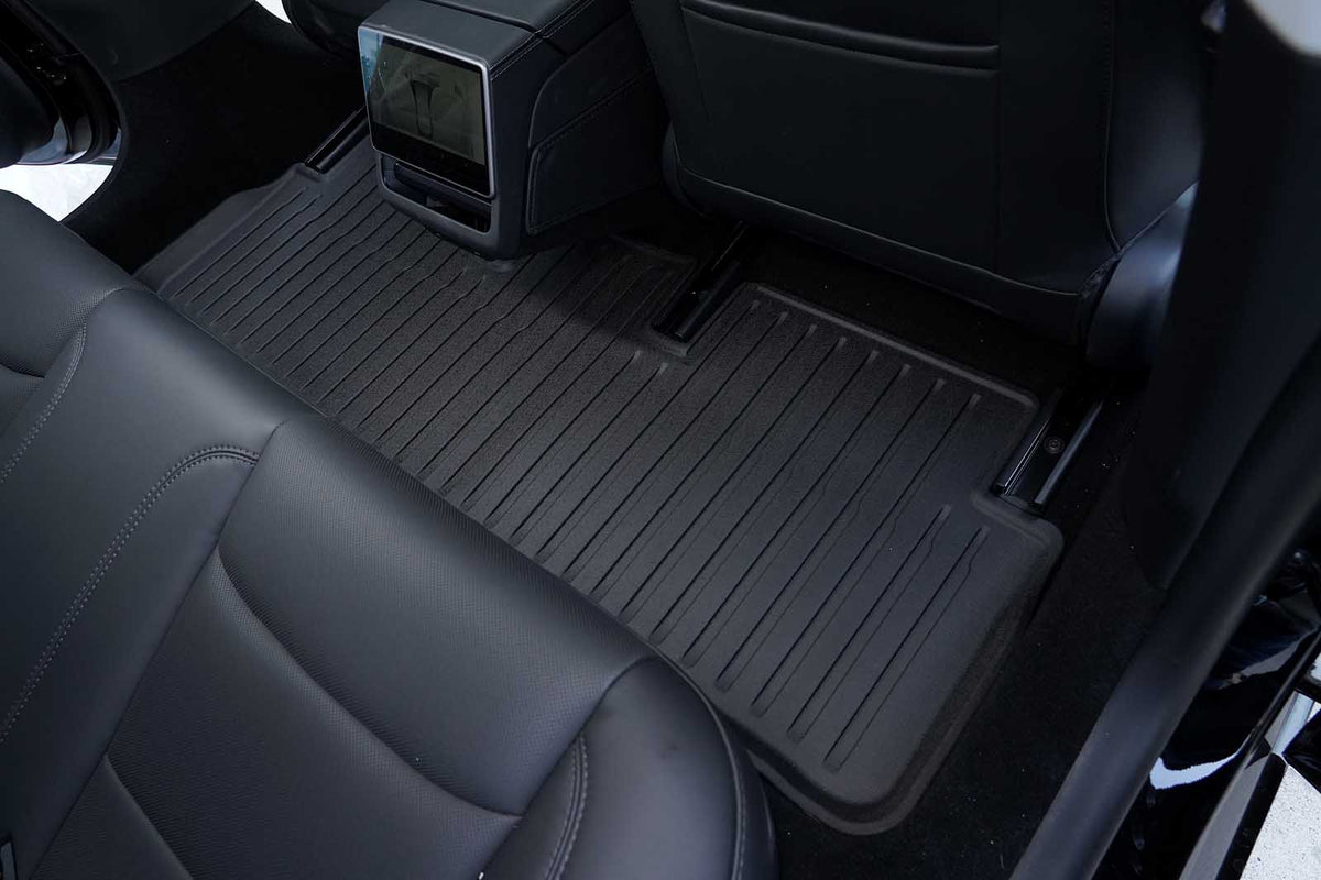 Tesla Model 3 (2024 Highland): All Weather Interior Floor Mats (Left-h ...