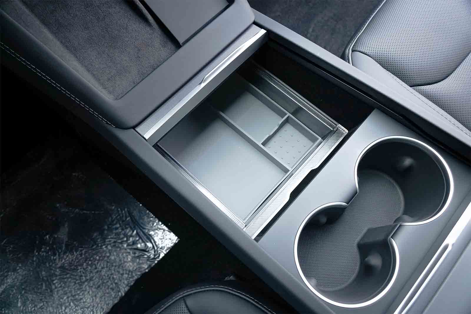 Tesla Model 3 (2024 Highland): Center Console Organizer - Torque Alliance