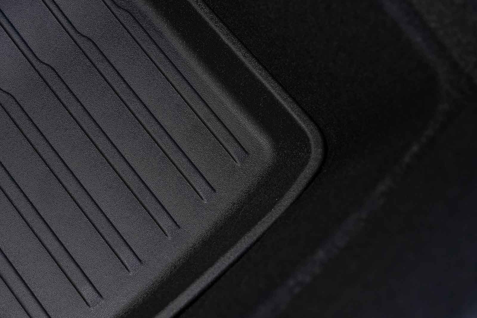 Tesla Model 3 (2024 Highland): Trunk Lower Compartment Mat (Premium Recyclable Rubber) - Torque Alliance