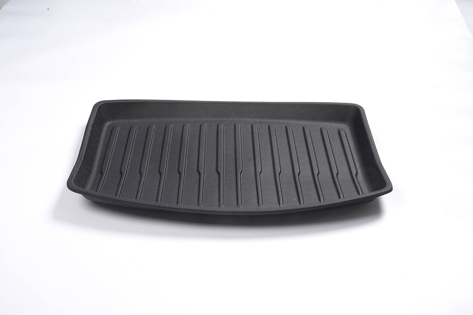 Tesla Model 3 (2024 Highland): Trunk Lower Compartment Mat (Premium Recyclable Rubber) - Torque Alliance