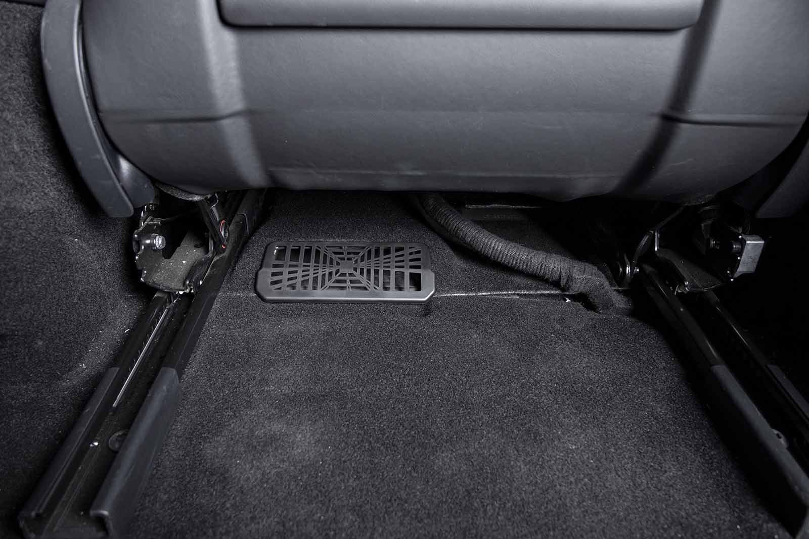 Tesla Model 3 (2024 Highland): Under-seat Air Outlet Grille, Air Vent Protector (set of 2) - Torque Alliance