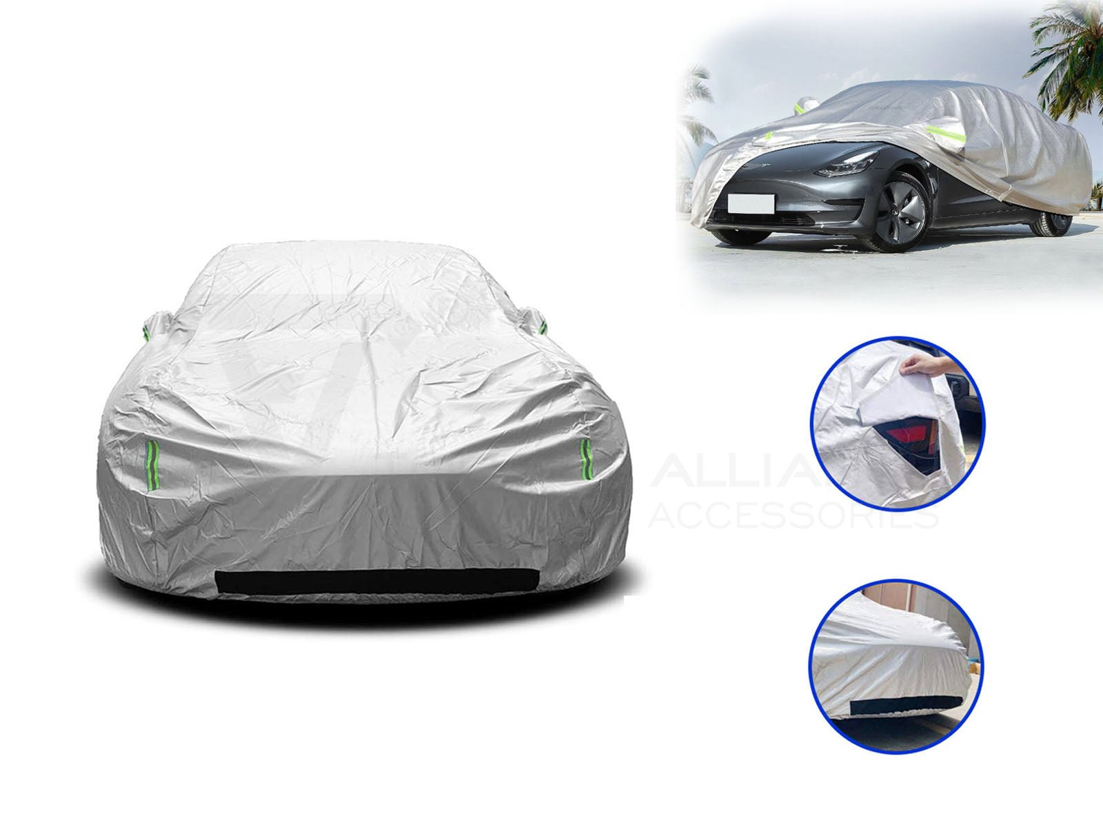 Tesla Model 3: Car Cover, Outdoor Cover - Torque Alliance