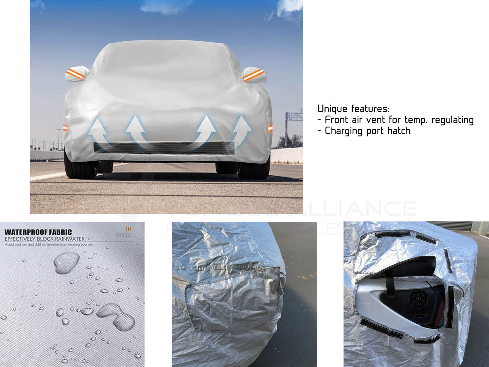 Tesla Model 3: Car Cover, Outdoor Cover - Torque Alliance