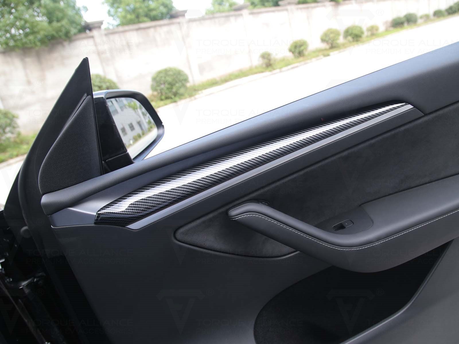 Tesla Model 3&Y: Inside Door Trim Insert - Torque Alliance