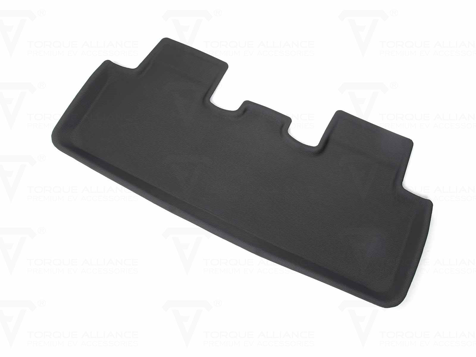 Tesla Model Y: All-weather Interior Floor Mat Set (3 pcs, 3D-TPR Rubber) - Torque Alliance