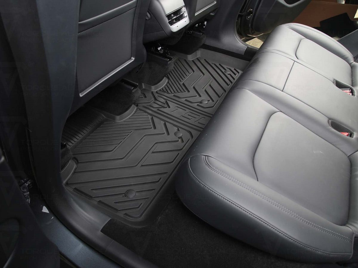 Tesla Model Y all-weather floor mat set, 3 pieces. – E-Mobility Shop