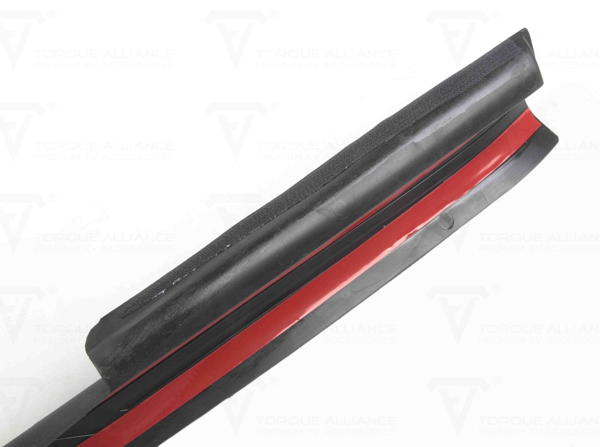 Tesla Model Y: Door Sill Protector Set (TPE Rubber, 4 pcs) - Torque Alliance