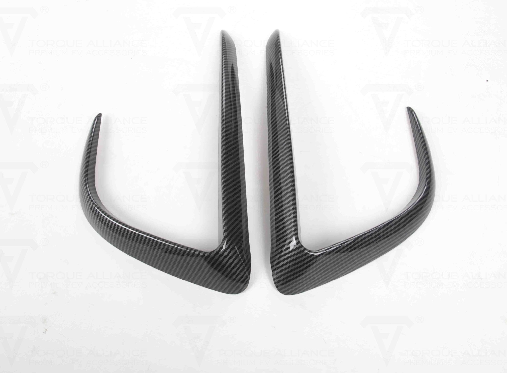 Tesla Model Y: Fog Lamp Trim Set (ABS, 2 pcs) - Torque Alliance