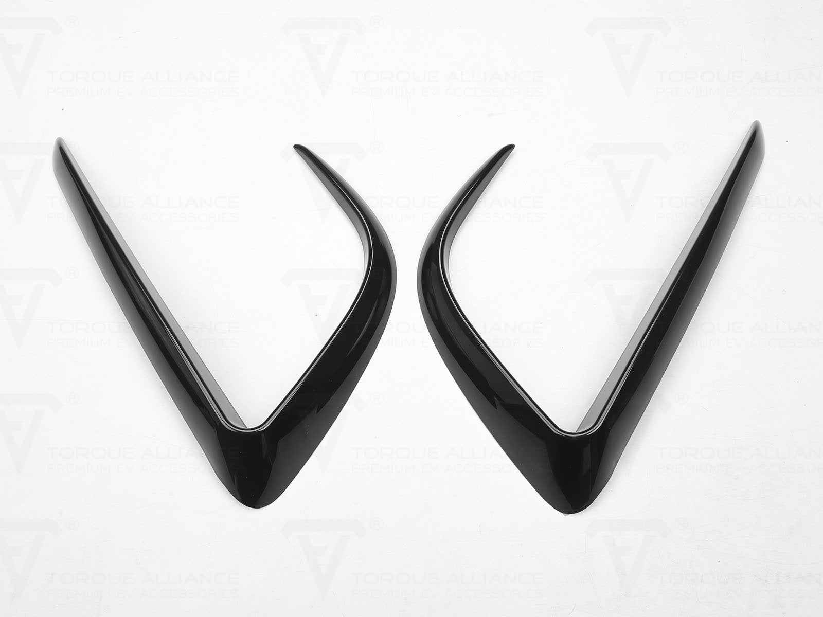 Tesla Model Y: Fog Lamp Trim Set (ABS, 2 pcs) - Torque Alliance