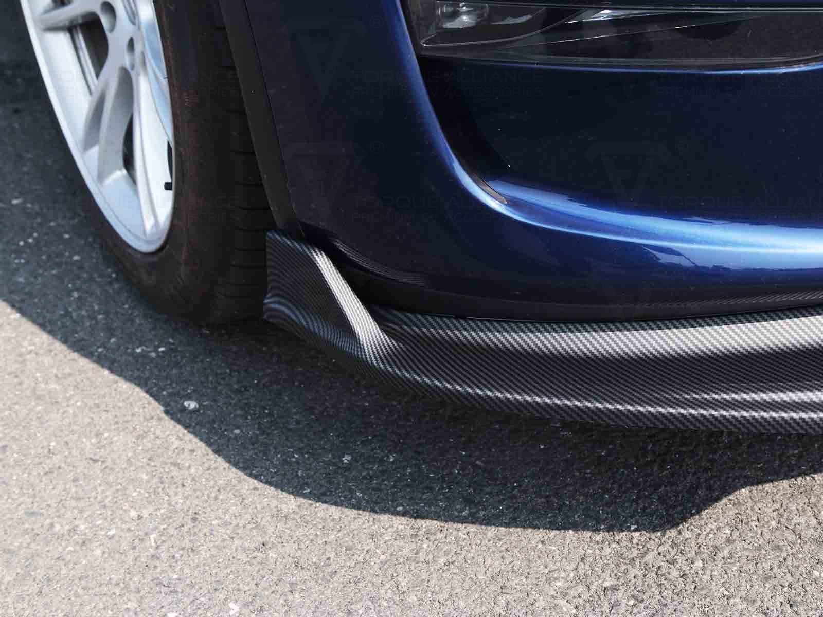 Tesla Model Y: Front Lip Spoiler (ABS + Coating) - Torque Alliance