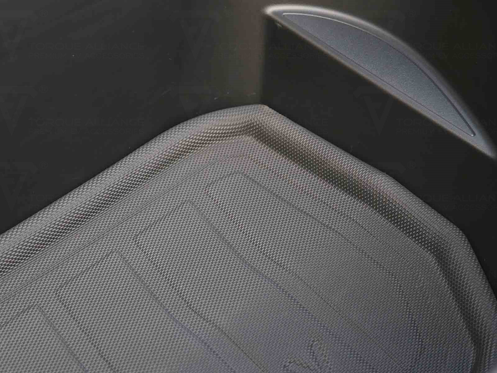 Tesla Model Y: Frunk Mat (3D-TPR Rubber) - Torque Alliance