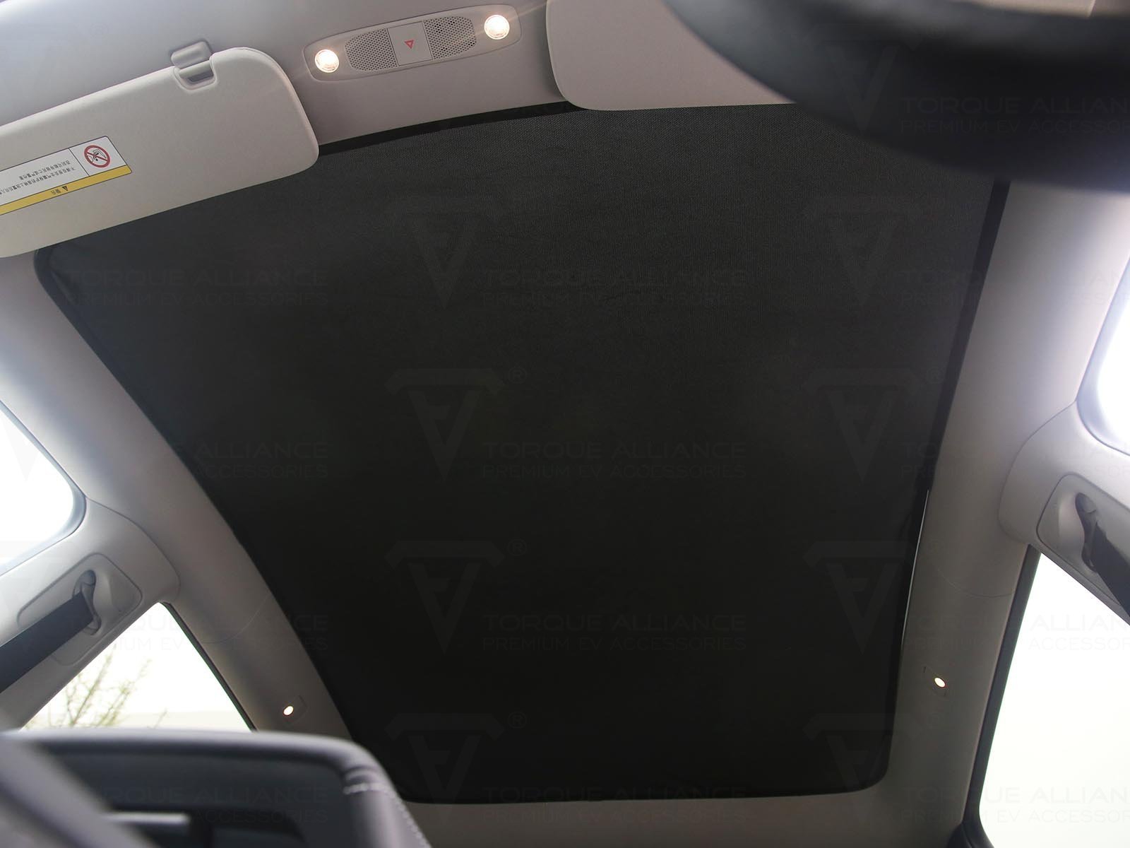 Tesla Model Y: Glass Roof Sunshade - Torque Alliance