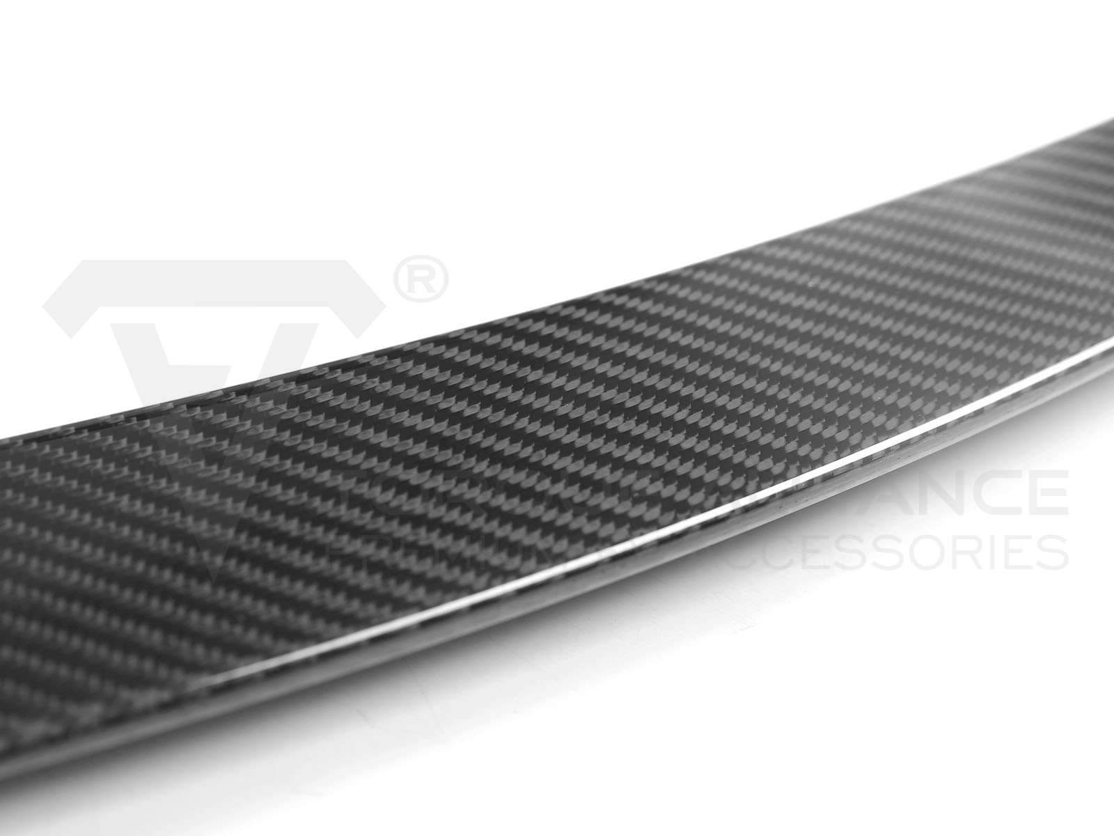 Tesla Model Y: Performance Tail Spoiler (Genuine Carbon Fiber) - Torque Alliance