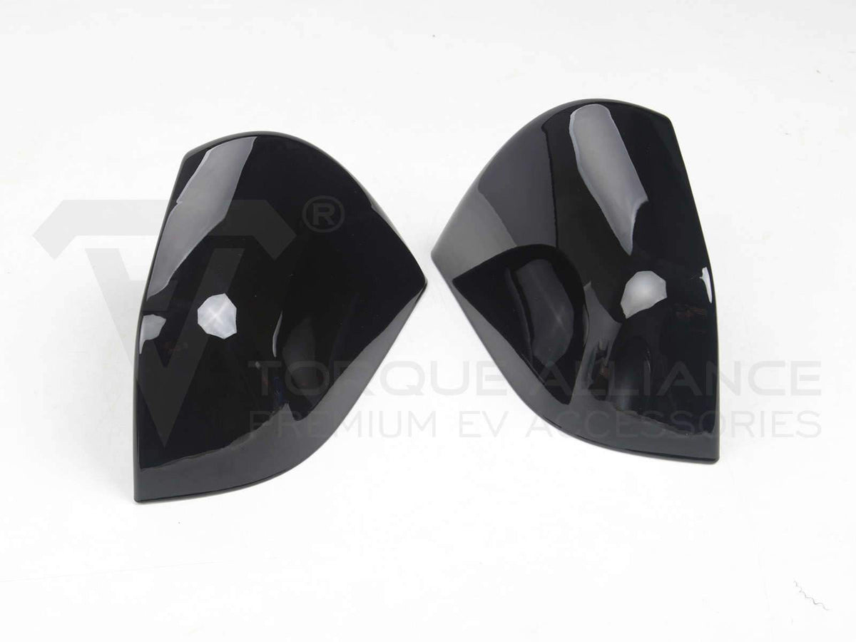 Tesla Model Y: Rear View Mirror Cover Set (ABS + Coating) - Plugear