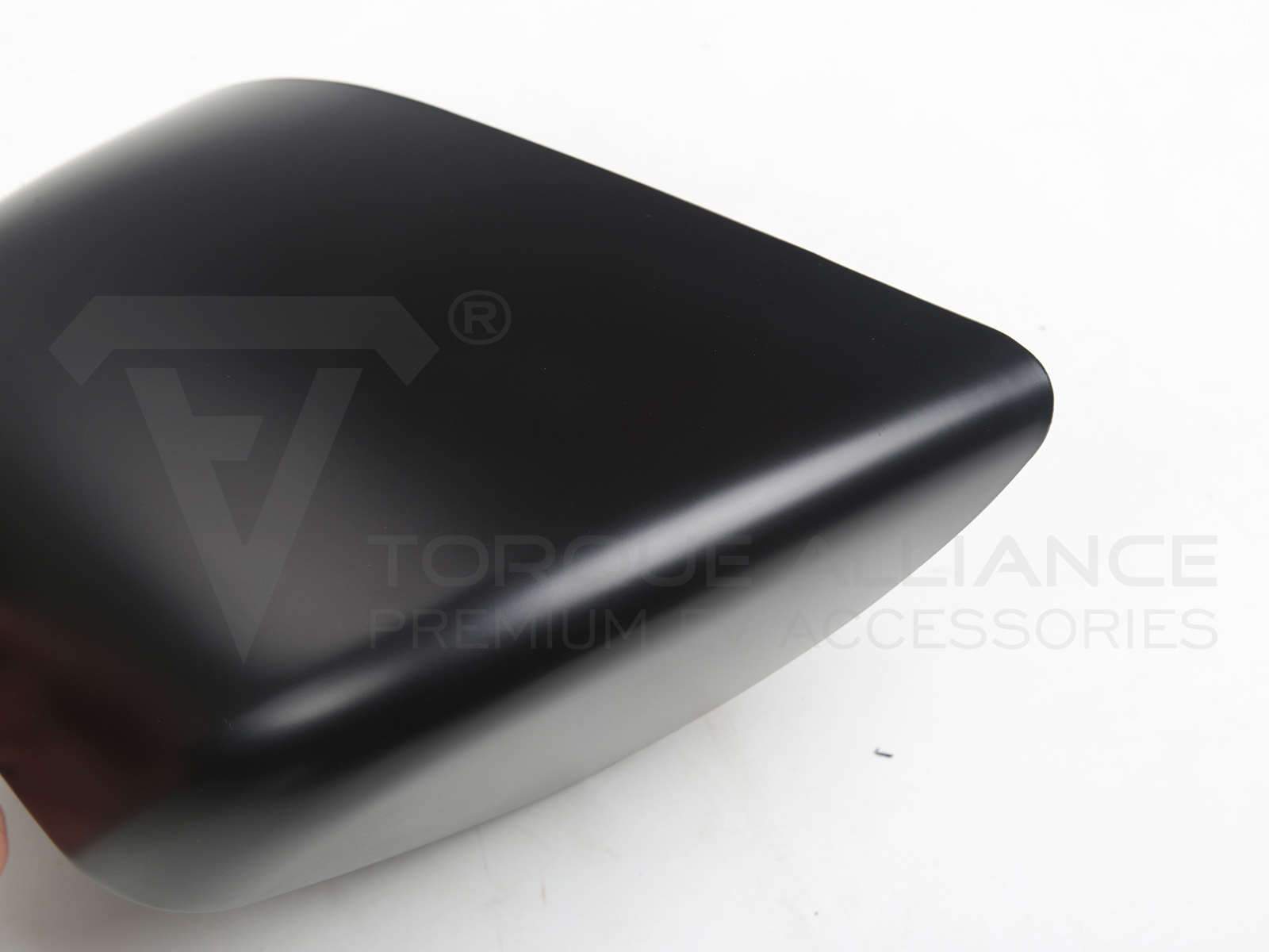 Tesla Model Y: Rear View Mirror Cover Set (ABS + Coating) - Torque Alliance