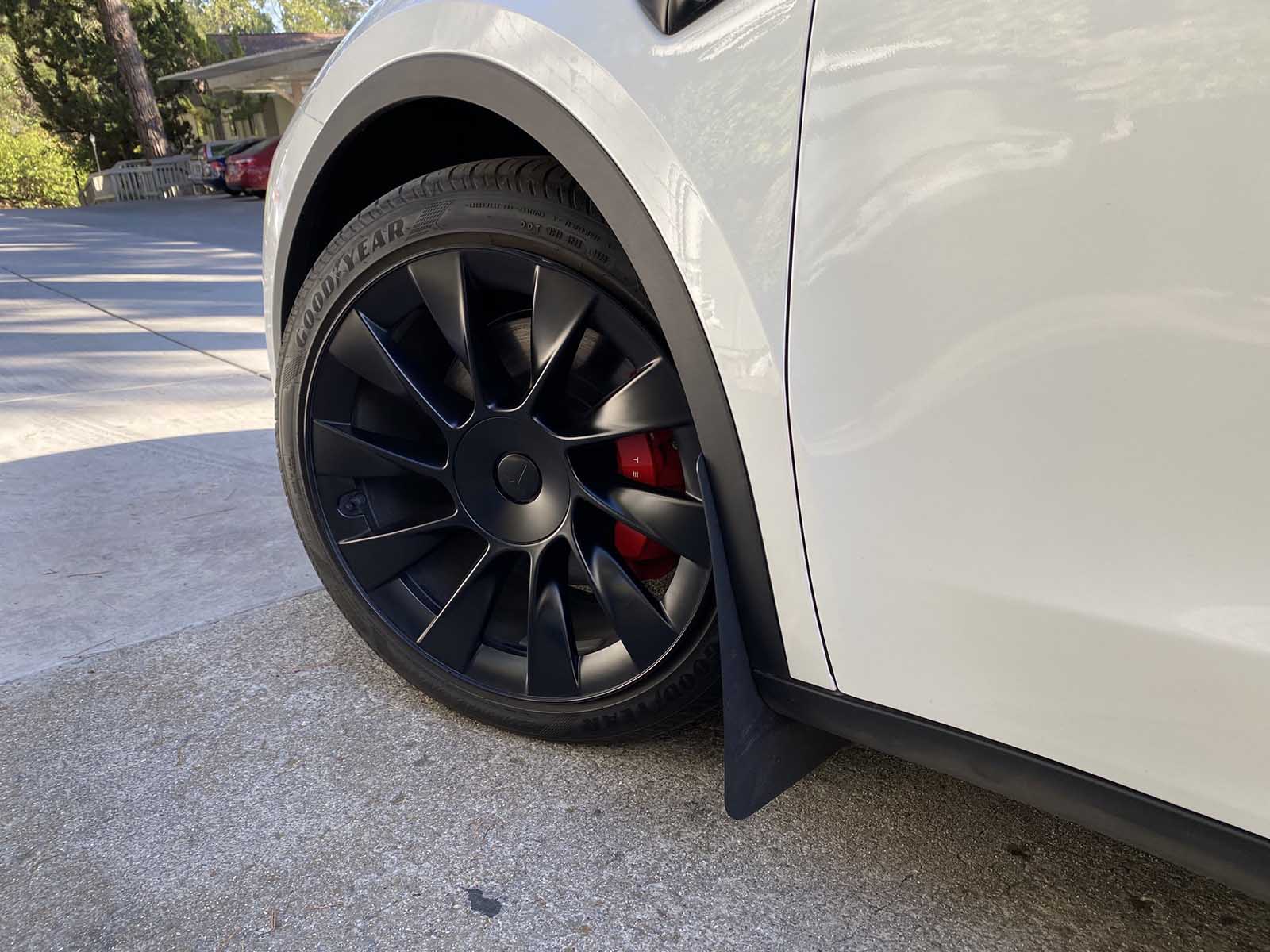 Tesla Model Y: Small Mud Flaps (OEM Style) - Torque Alliance