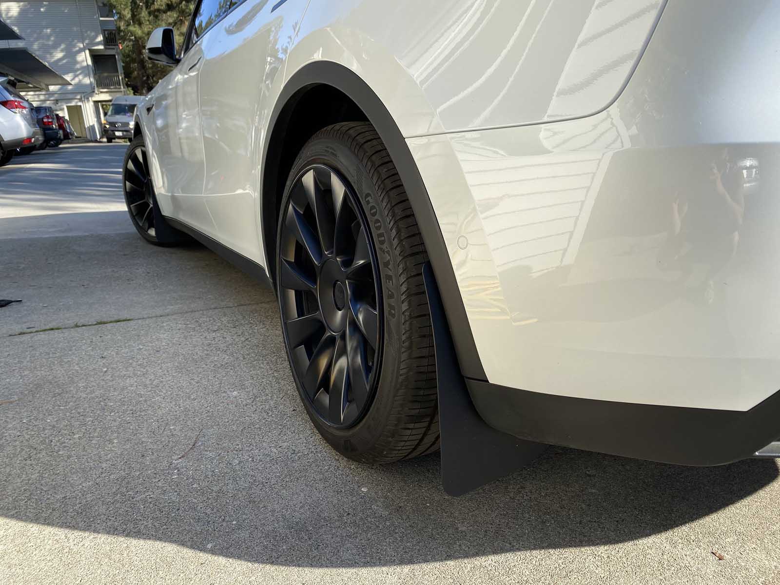 Tesla Model Y: Small Mud Flaps (OEM Style) - Torque Alliance