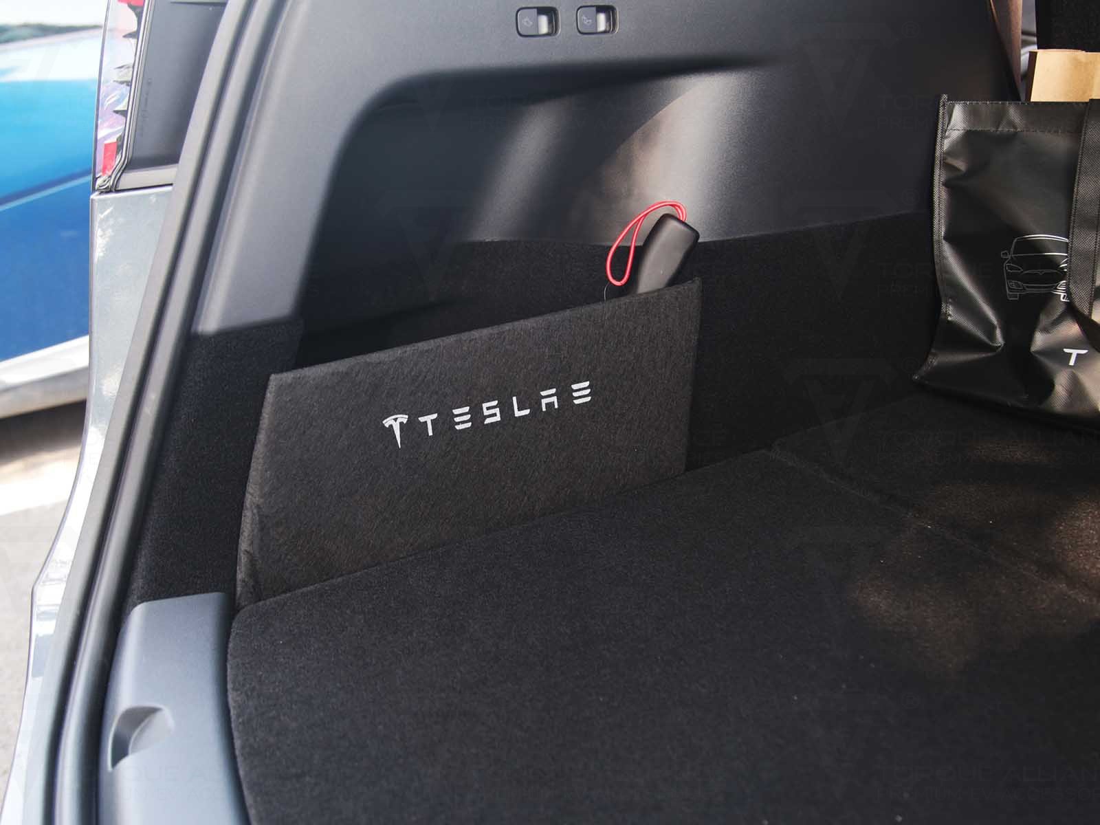 Tesla Model Y: Trunk Barrier Board (2 pcs) - Torque Alliance