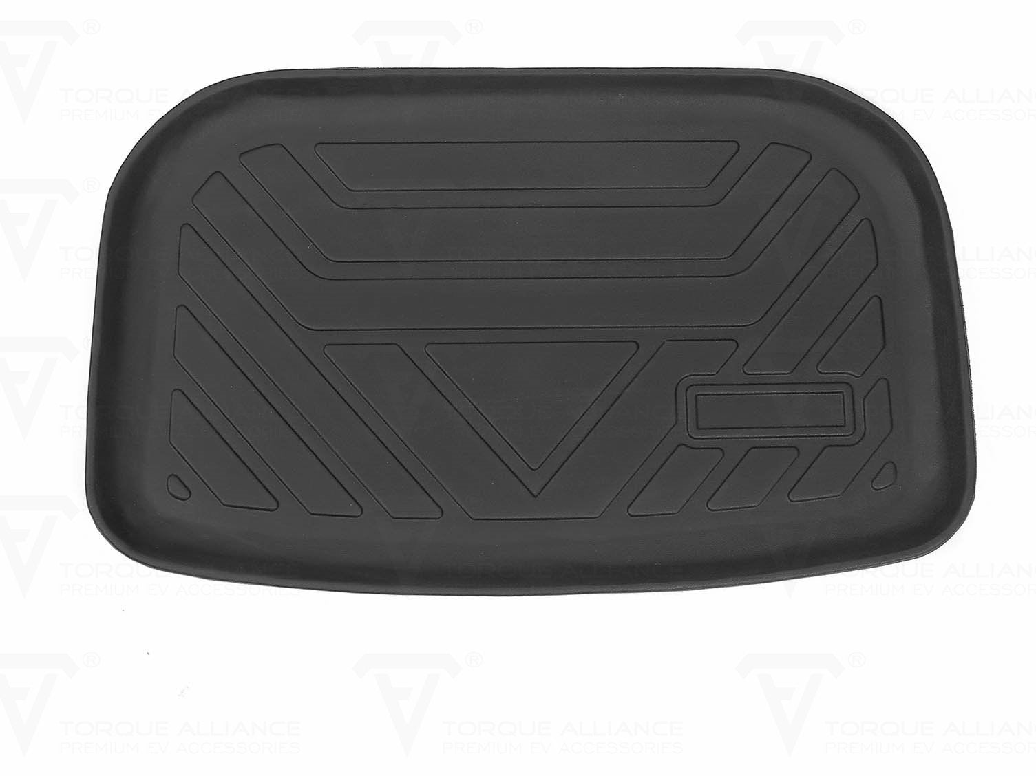 Tesla Model Y: Trunk Compartment Mat (Premium Recyclable Rubber) - Torque Alliance