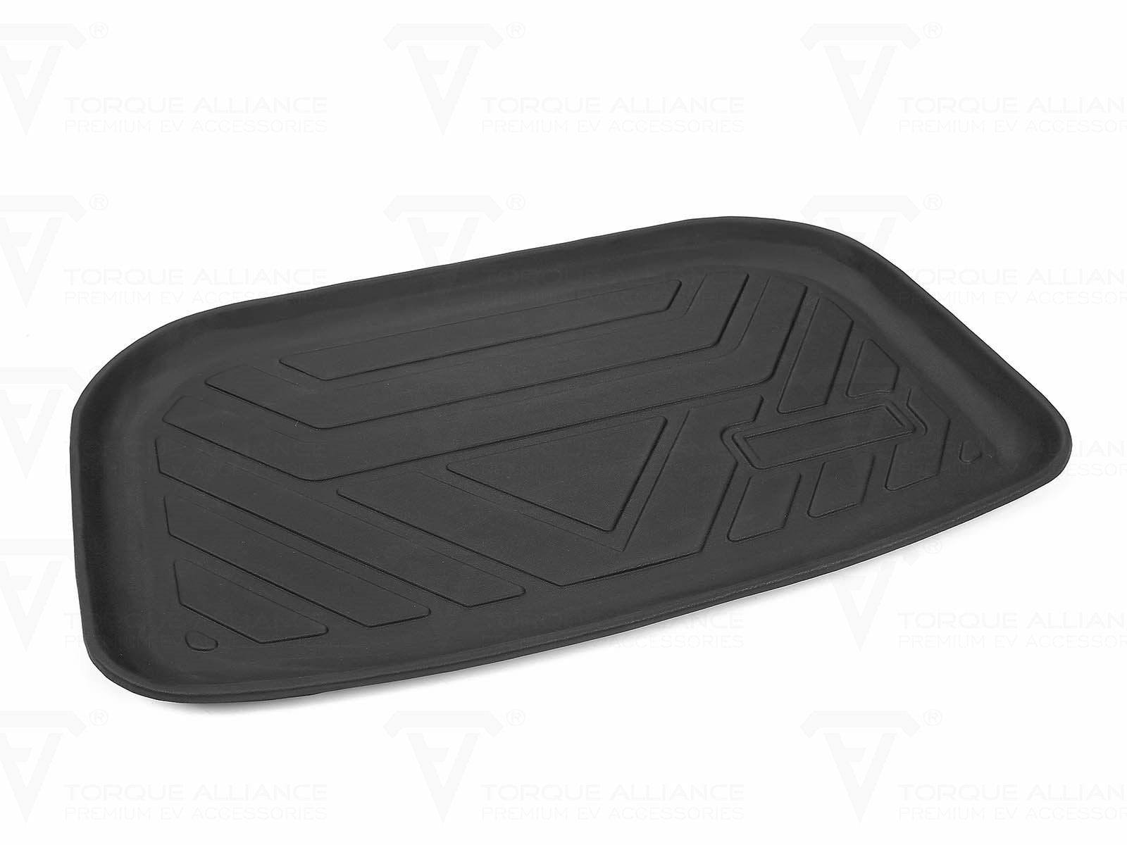 Tesla Model Y: Trunk Compartment Mat (Premium Recyclable Rubber) - Torque Alliance