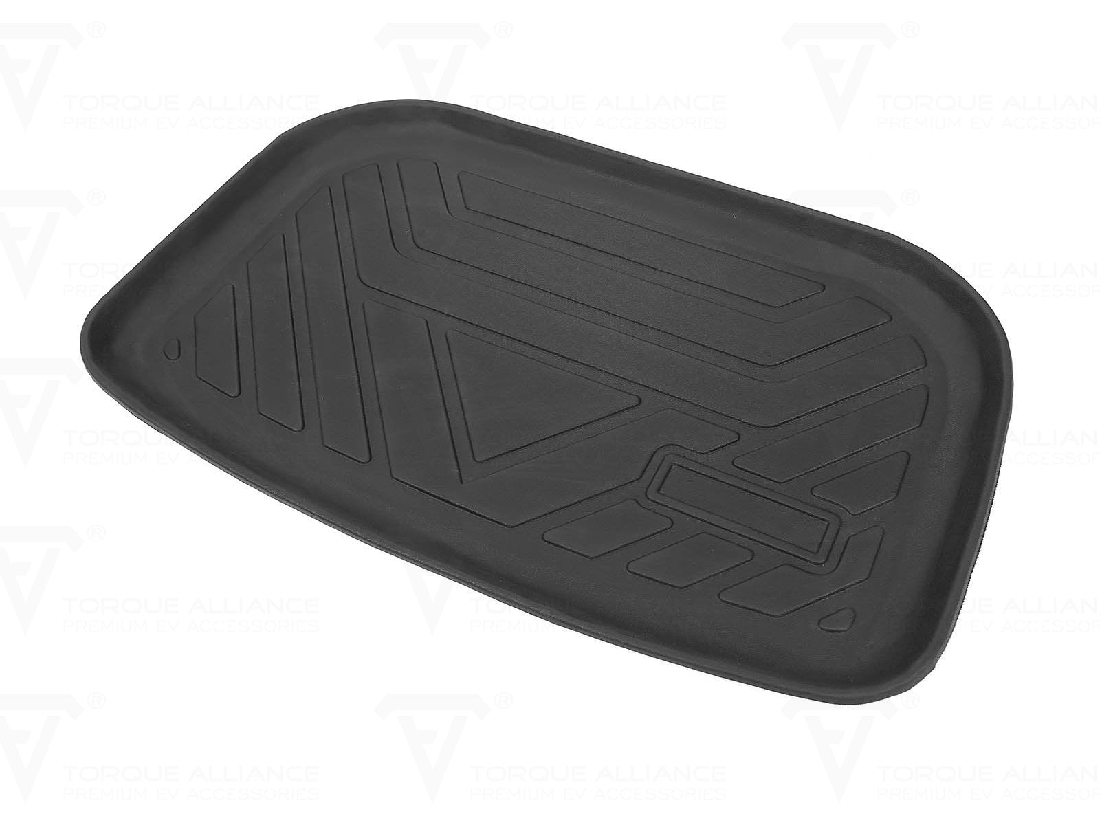 Tesla Model Y: Trunk Compartment Mat (Premium Recyclable Rubber) - Torque Alliance