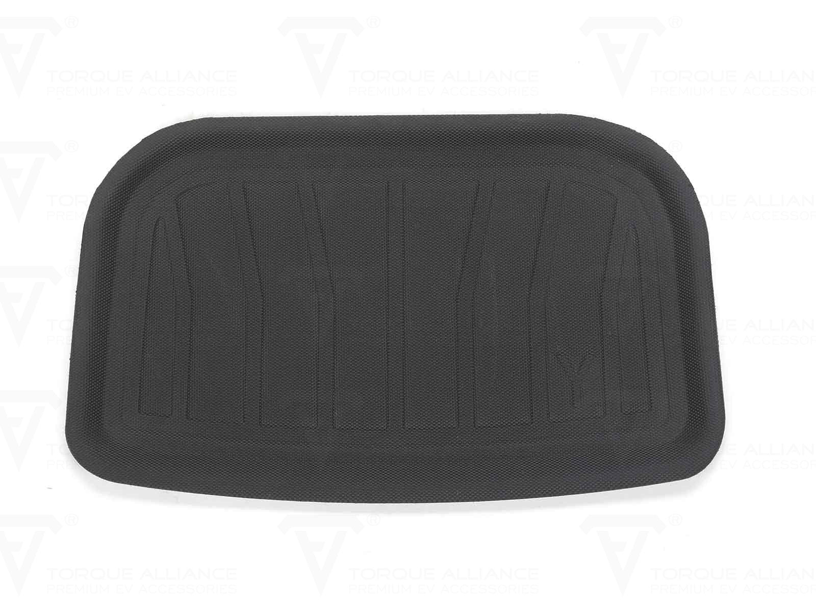 Tesla Model Y: Trunk Lower Compartment Mat (3D-TPR Rubber) - Torque Alliance