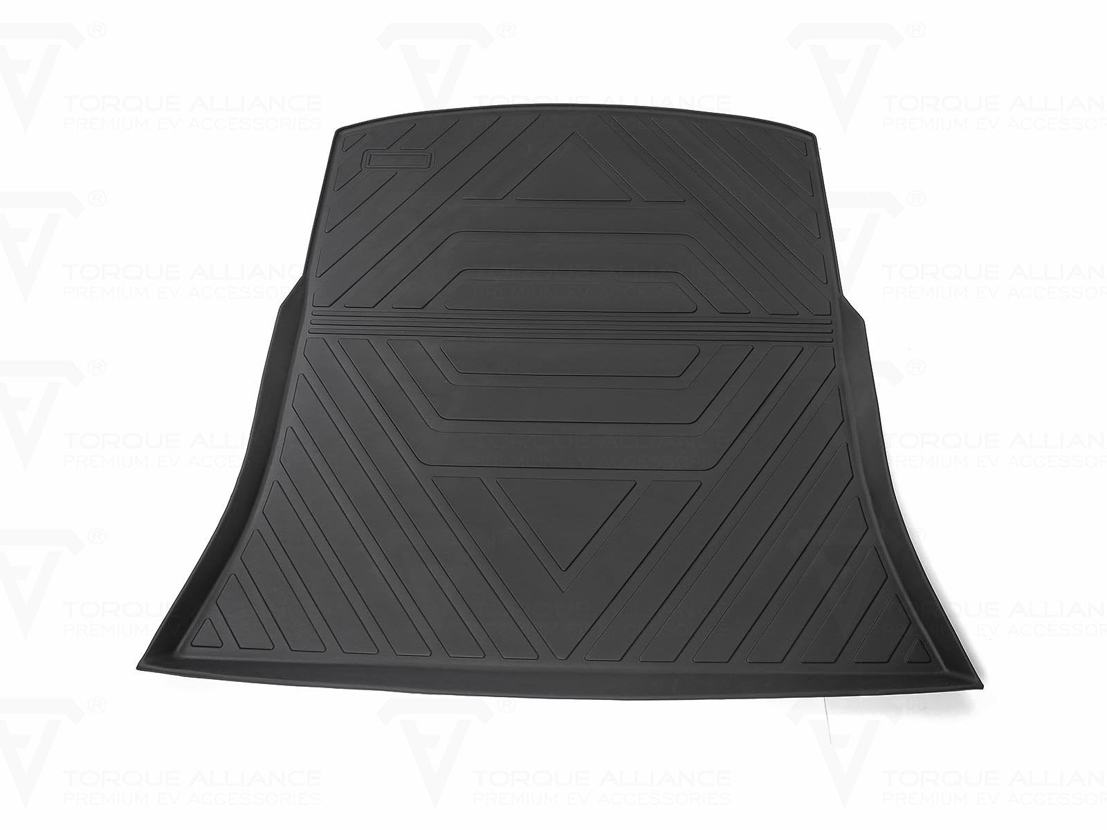 Tesla Model Y: Trunk Mat, Boot Liner (Premium Recyclable Rubber) - Torque Alliance