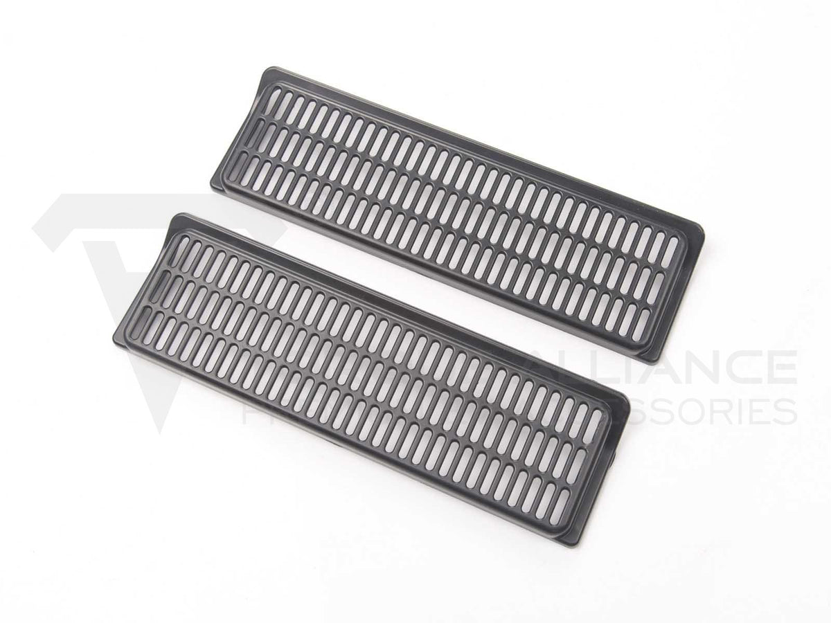 2pcs Under Seat Ventilation Car Air Vent Cover Grille Mesh Air Conditioner  Outlet Protection Guards Grid for Tesla Model Y - AliExpress