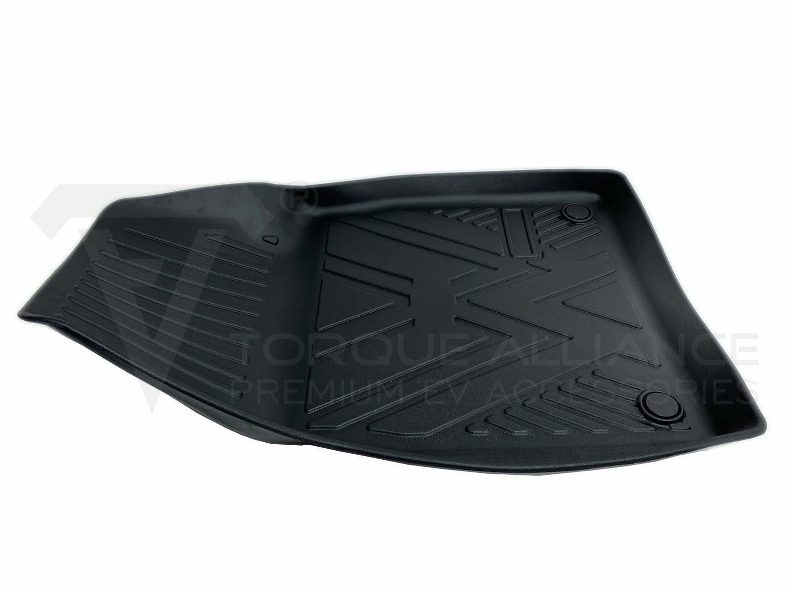 VW ID 3_Premium Rubber 3D All Weather Interior Floor Mats with Raised Edge, Left-hand-drive - Torque Alliance