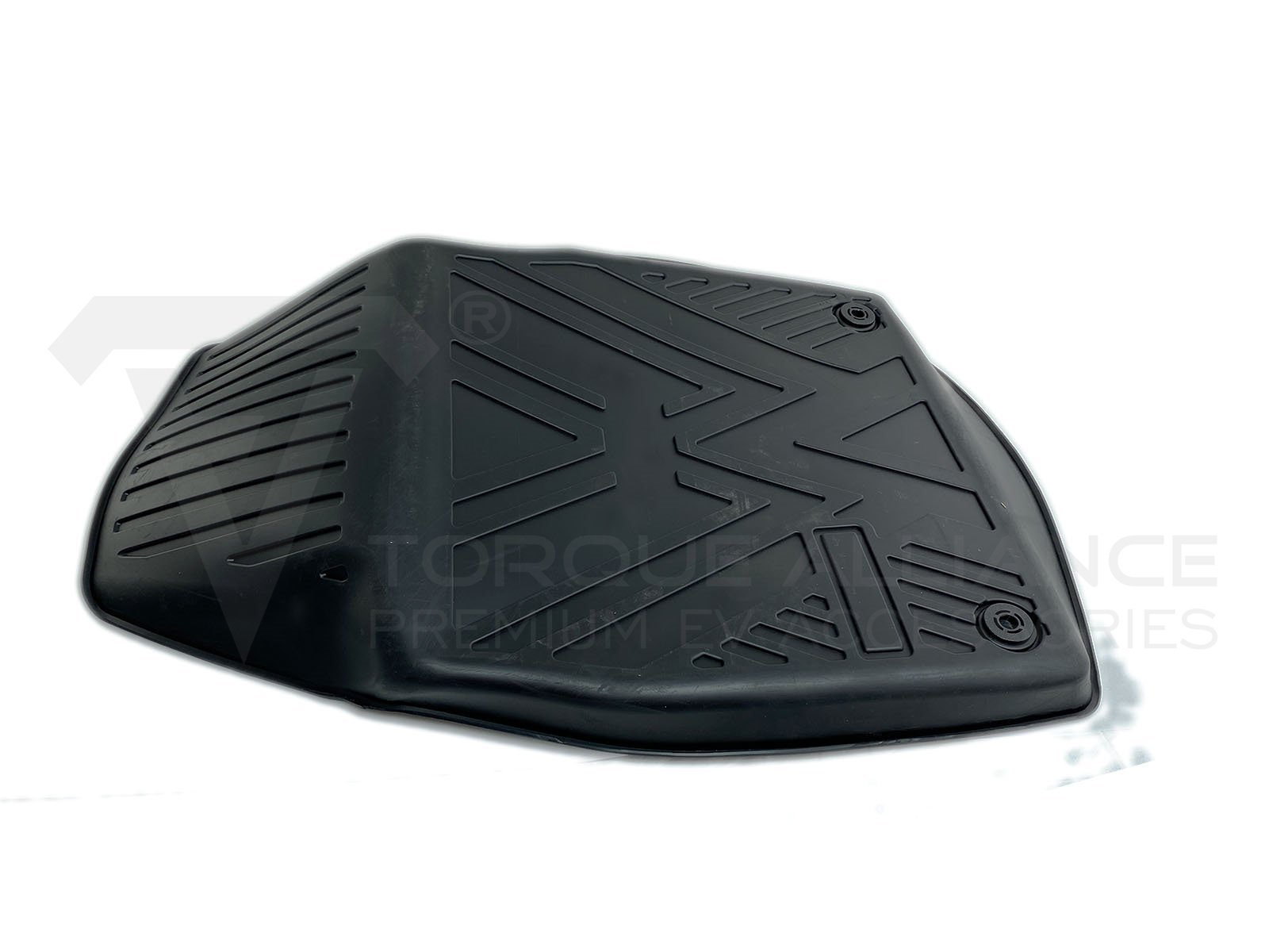 VW ID 3_Premium Rubber 3D All Weather Interior Floor Mats with Raised Edge, Left-hand-drive - Torque Alliance