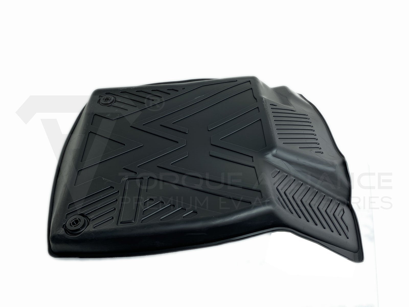 VW ID 3_Premium Rubber 3D All Weather Interior Floor Mats with Raised Edge, Left-hand-drive - Torque Alliance