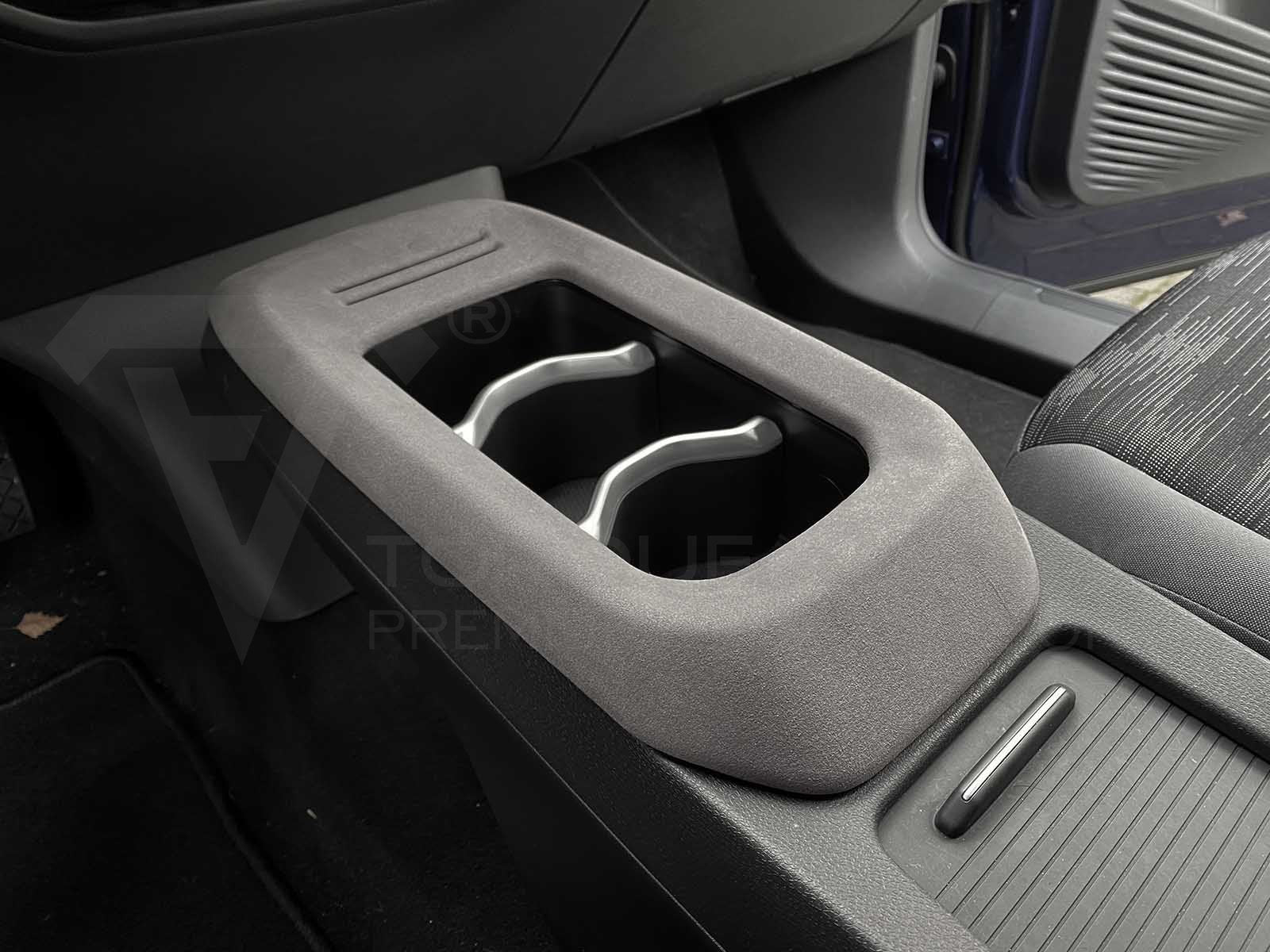 VW ID 4: ALCANTARA Center Console Cover, Middle Console Decal Trim - Torque Alliance