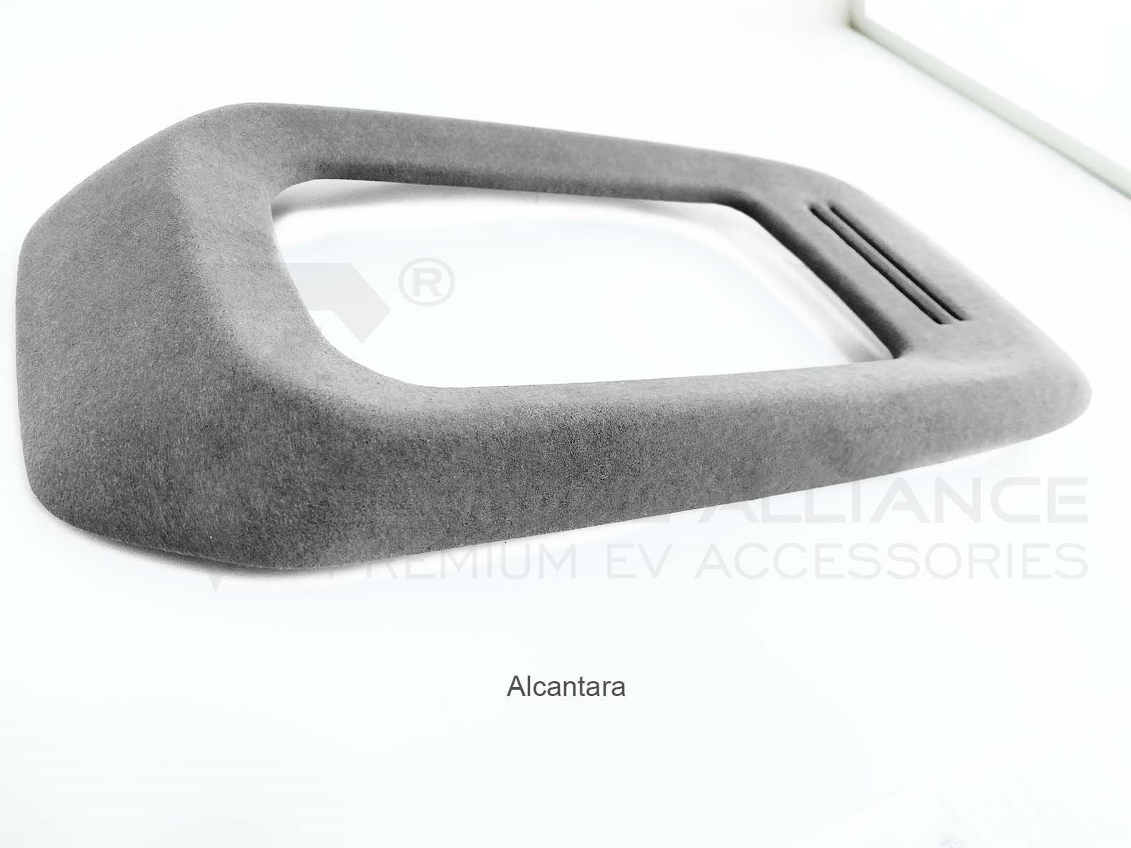 VW ID 4: ALCANTARA Center Console Cover, Middle Console Decal Trim - Torque Alliance