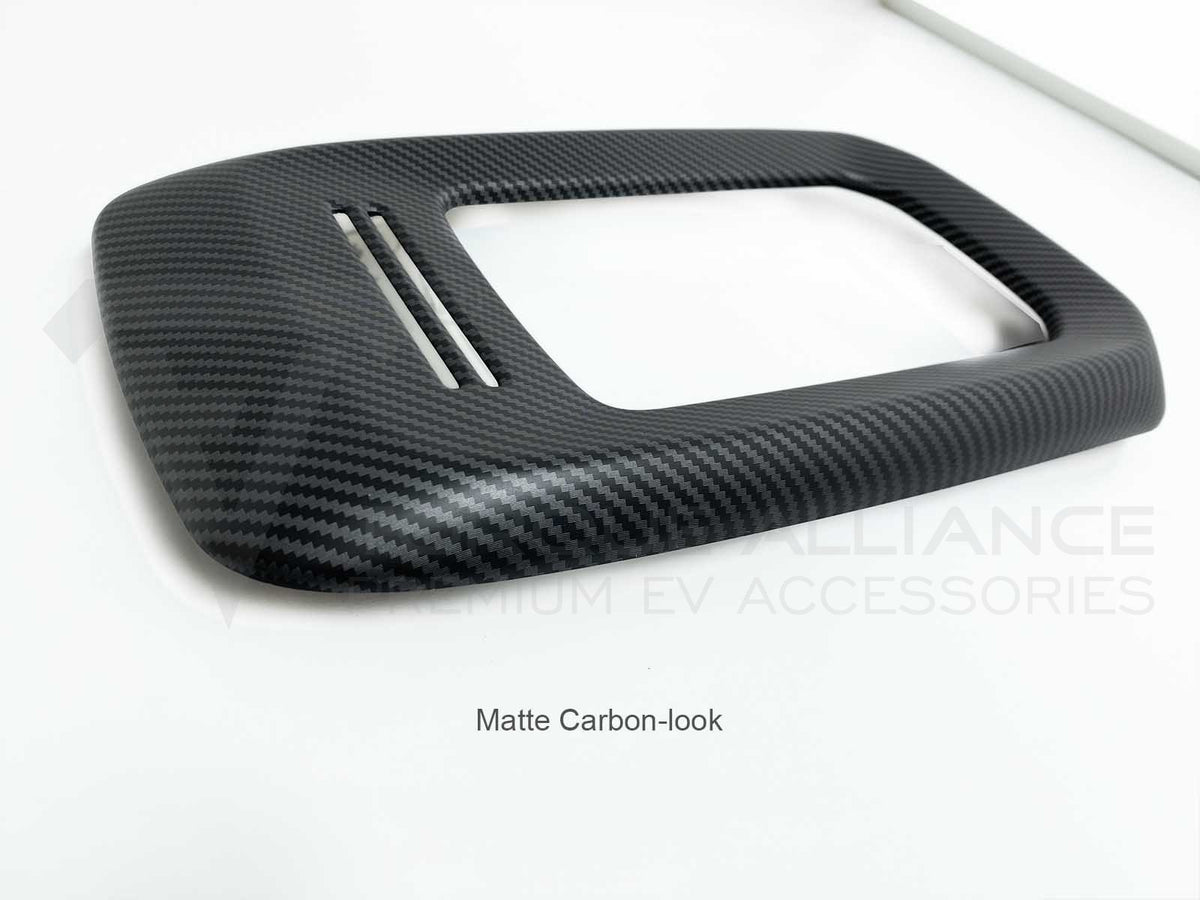 Torque Alliance VW ID 4, VW ID.5: Center Console Cover, Middle Console Decal Trim - Carbon-Look Gloss