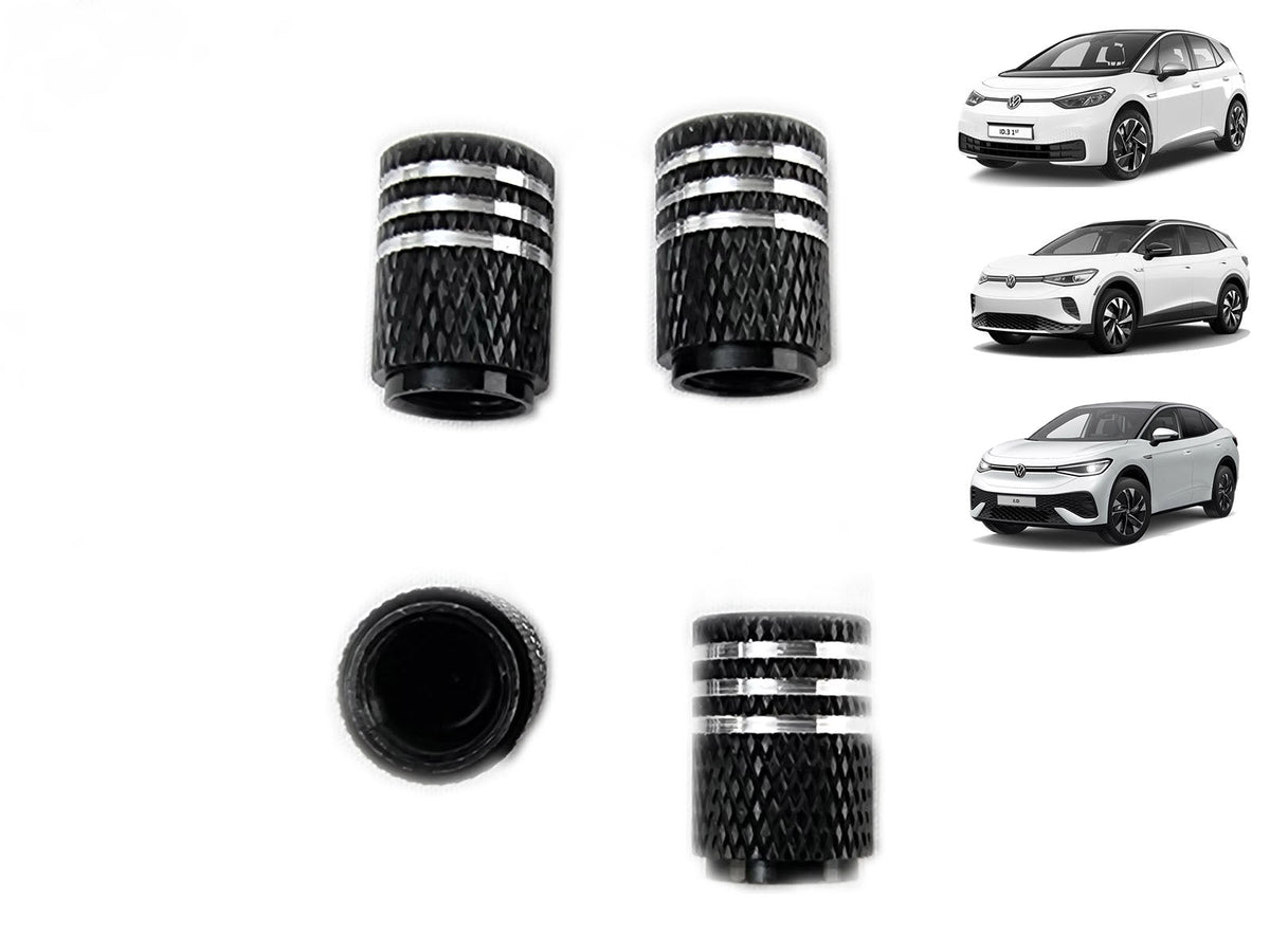 VW ID.3,ID.4,ID.5: Wheel valve caps, air valve stem covers (Aluminum, - Torque  Alliance