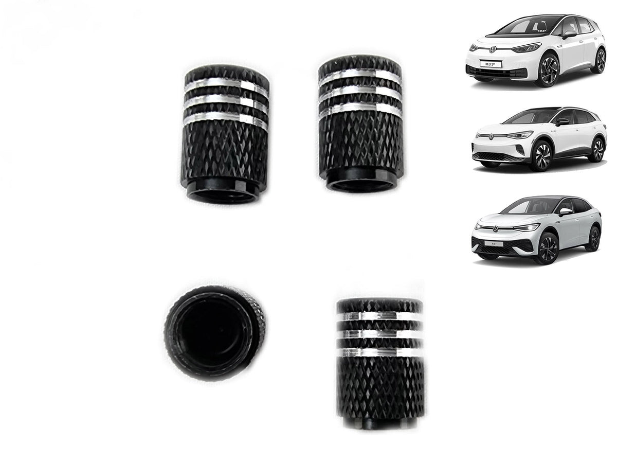 Chrome Valve Stem Tire Caps, Style: VW